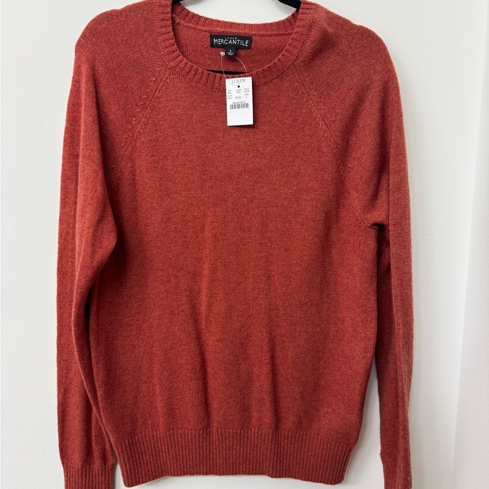 NWT J Crew Mercantile Red Sweater